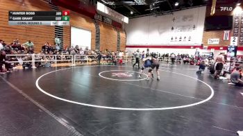 157 lbs Cons. Round 5 - Gabe Grant, Cody vs Hunter Boss, Jackson Hole
