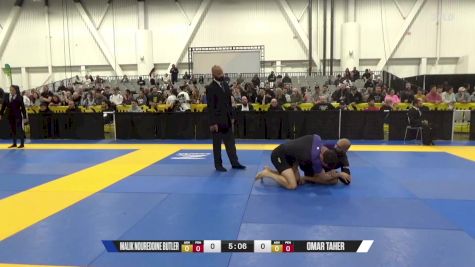 Omar Taher vs Malik Noureddine Butler 2024 World IBJJF Jiu-Jitsu No-Gi Championship