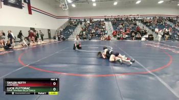 126 lbs Round 1 - Lucie Puytorac, Comal Smithson Valley (Girls) vs Tayler Fetty, Allen White