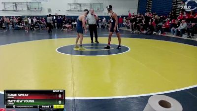 150 lbs Champ. Round 2 - Matthew Young, Canby vs Isaiah Sweat, Grant