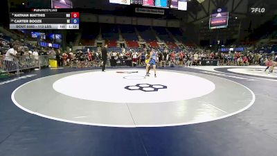 113 lbs Champ. Rd Of 32 - Nathan Matthis, MD vs Carter Booze, NE