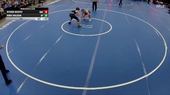 138 lbs Quarterfinals (8 Team) - Ryker Booth, Grand Island vs Kirk Wilson, North Platte