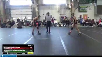 110 lbs Round 1 (6 Team) - Santino Rodriguez, Scorpions vs Antonio Rivera-Herrera, Eagle X