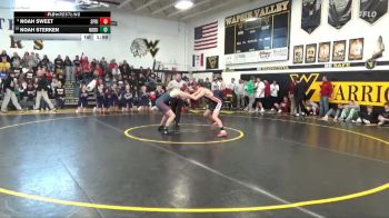 157 lbs Cons. Round 2 - Noah Sterken, North Butler-Clarksville vs Noah Sweet, Springville