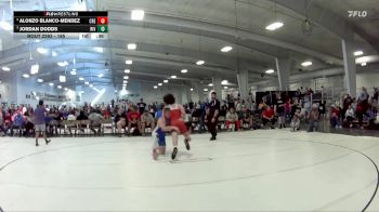 185 lbs 7th Place Match - Alonzo Blanco-Mendez, Crete vs Jordan Dodds, Riverside