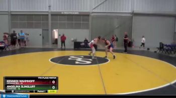 127 lbs Placement Matches (8 Team) - Kennedi Wahmhoff, Michigan Red vs Angelina Slingluff, Tennessee