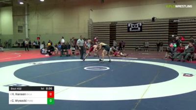 165 lbs Rr Rnd 1 - Hayden Hansen, Oklahoma vs Cole Wysocki, Purdue