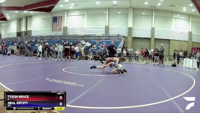 113 lbs Quarterfinal - Tyson Bruce, IL vs Neal Krysty, OH