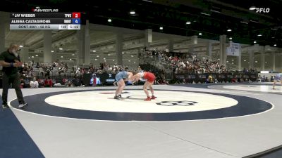 68 kg 5th Place Match - Liv Wieber, The Factory Wrestling Club vs Alissa Caltagirone, NMU-NTS