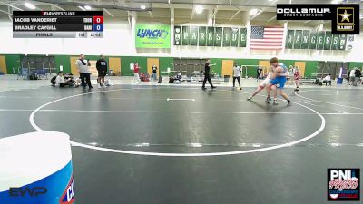 138 kg Final - Jacob Vanderiet, Thoroughbred Wrestling Academy vs Bradley Caygill, Daniel Cormier Wrestling Club