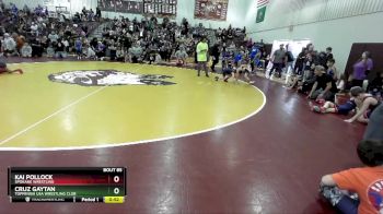 56 lbs Semifinal - Kai Pollock, Spokane Wrestling vs Cruz Gaytan, Toppenish USA Wrestling Club