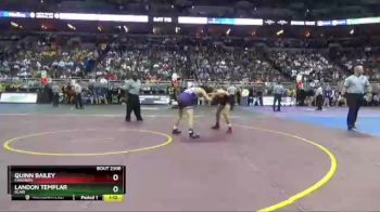 Semifinal - Quinn Bailey, Chadron vs Landon Templar, Blair