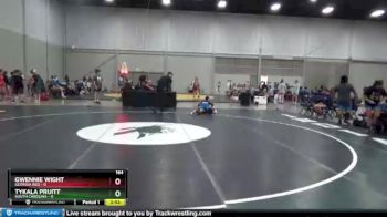 164 lbs Placement Matches (8 Team) - Gwennie Wight, Georgia Red vs Tykala Pruitt, South Carolina