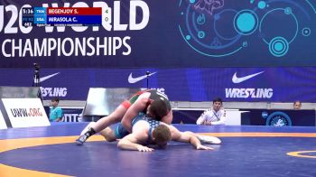 92 kg 1/8 Final - Soltan Sanjar BEGENJOV, Turkmenistan vs Connor Robert MIRASOLA, United States