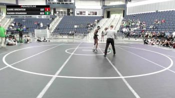 132 lbs Round 1 (16 Team) - Zaire Brewton, Coffee vs Kasen Standish, McIntosh