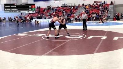 285 lbs Cons. Round 2 - Elijah Frizzell, Randolph vs Chase Smith, Apprentice School