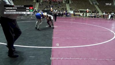 1A-4A 175 Cons. Round 4 - Luke Brown, W. S. Neal vs Antoine Pitts, Thomasville HS