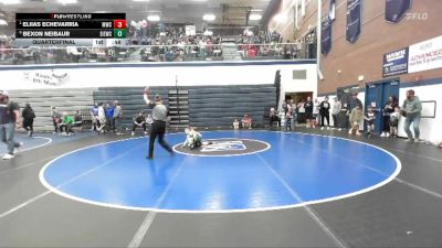 52 lbs Quarterfinal - Eliias Echevarria, Middleton Wrestling Club vs Bexon Neibaur, East Idaho Elite Wrestling Club