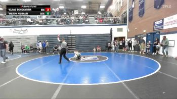 52 lbs Quarterfinal - Eliias Echevarria, Middleton Wrestling Club vs Bexon Neibaur, East Idaho Elite Wrestling Club