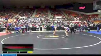 115 lbs Champ. Round 1 - Hayvin Thornhill, Council Grove vs Madison Adkins, Santa Fe Trail