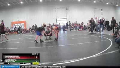 107 lbs Round 3 - Jaxon Sofia, Hard Rock Rams vs Dalton Hinson, KC Elite Training Center