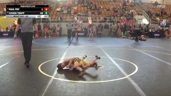65 lbs Cons. Semi - Cohen Trapp, Clyde Amatuer Wrestling vs Paul Fry, West Jefferson Roughriders