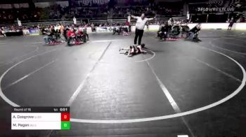 57 lbs Round Of 16 - Andrew Cosgrove, Glen Rock vs Michael Pagan, Delsea