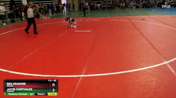 45 lbs Cons. Round 2 - Ben Kraemer, Rocori vs Jacob Marthaler, Perham