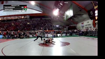 4A 144 lbs Champ. Round 1 - Ivan Barragan, Buhl vs Devan Hoge, Bear Lake