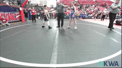 100 lbs Rr Rnd 2 - Blake Holzbaugh, Team Guthrie Wrestling vs Armando Garcia, Team Of Hard Knox