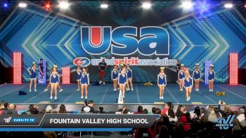 Fountain Valley High School [2019 Medium Varsity Show Cheer Novice (13-16) Day 1] 2019 USA Spirit Nationals
