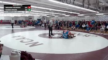 197 lbs Quarterfinal - Benjamin Helminski, Luther vs Damien Spears, Iowa Lakes CC