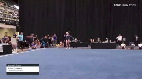 Alivia Dawson - Women's Group, Laketown Gymnastics - 2021 Women's Xcel Region 4 Championships