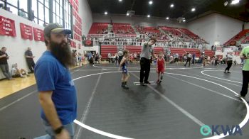 52 lbs Consi Of 8 #2 - Noel Reagan, Standfast vs Jonas Tarrant, Bridge Creek Youth Wrestling