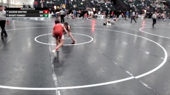 120 lbs Cons. Round 5 - Wyatt Forney, Southern vs Jaxzon Matteo, Norfolk Club Wrestling