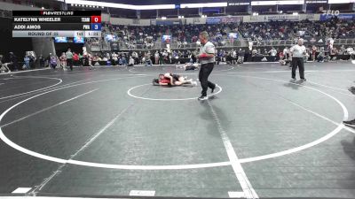 108.1-117.7 lbs Round Of 32 - Katelynn Wheeler, Team Wheeler vs Addi Amos, Pwa
