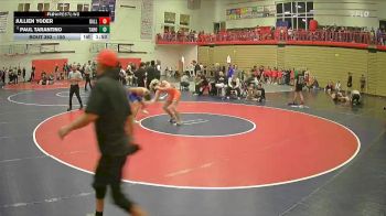 150 lbs Champ. Round 2 - Jullien Yoder, Dallas vs Paul Tarantino, Tahoma