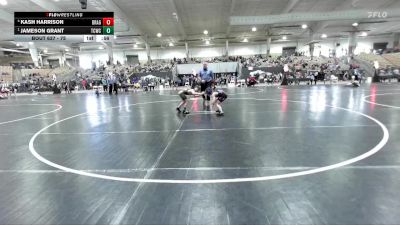 75 lbs Semifinal - Jameson Grant, Seymour Youth Wrestling Club vs Kash Harrison, Wave Wrestling Club