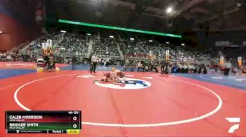 4A-120 lbs Cons. Semi - Caleb Morrison, Star Valley vs Bridger Smith, Star Valley