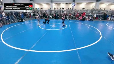 65 lbs Semifinal - Annabel Choo, Gracie Barra Westchase Wrestling Club vs Andrew Veloquio, Katy Area Wrestling Club