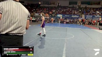 D 3 126 lbs Cons. Round 4 - Hunter Smith, Erath vs Kade Lounsberry, St. Louis Catholic