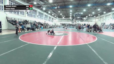 126 lbs Consi Of 8 #2 - Boone Henry, Fairfield Warde vs Nhan Phan, Hall