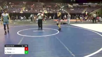 120 lbs Consi Of 16 #2 - Jack Morton, Threshold Wrestling Club vs Elijah Flores, Pounders WC