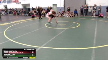 144 lbs Cons. Semi - Corbin Lutz, Mat-Su Matmen vs Ivan Shockley, Juneau Youth Wrestling Club Inc.