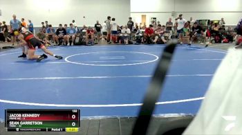 132 lbs Round 5 (6 Team) - Sean Garretson, TDWC vs Jacob Kennedy, Prime WC