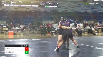 235 lbs Final - Lexie Cole, Kearney vs Lily Mills, Randall