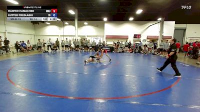 96 lbs Harper Hamacher, Minnesota Blue vs Kutter Preslaski, Wisconsin