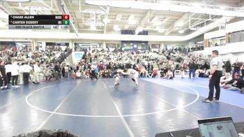 190 lbs 3rd Place Match - Carter Egbert, Mountain Crest vs Chase Allen, Morgan
