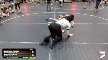 56 lbs Round 3 (6 Team) - Kohyn Deputy, SWAT Black vs Kamdynn Parker, East Kansas Eagles