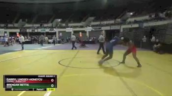 170 lbs Champ. Round 2 - Darryl Lindsey-honeycutt, Central - Phenix City vs Brendan Bettis, Baker